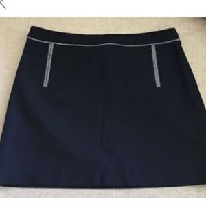 The Limited mini skirt size 0 navy